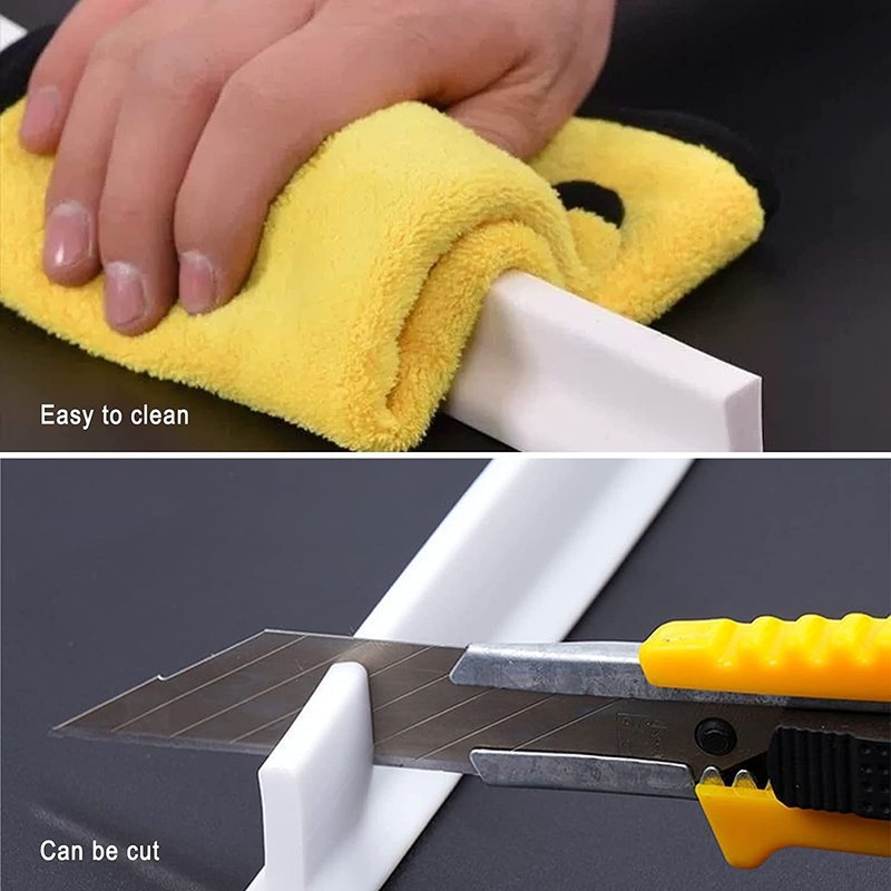 Collapsible Shower Water Guard Water Splash Guard Water Dam Barrier