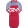 May Start Talking About Cricket BBQ Cooking Funny Novelty Apron