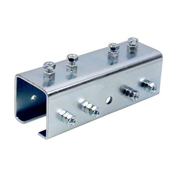 CNQLIS Strut Channel Connector Extend Bracket,3mm Thickness Steel Strut Connector