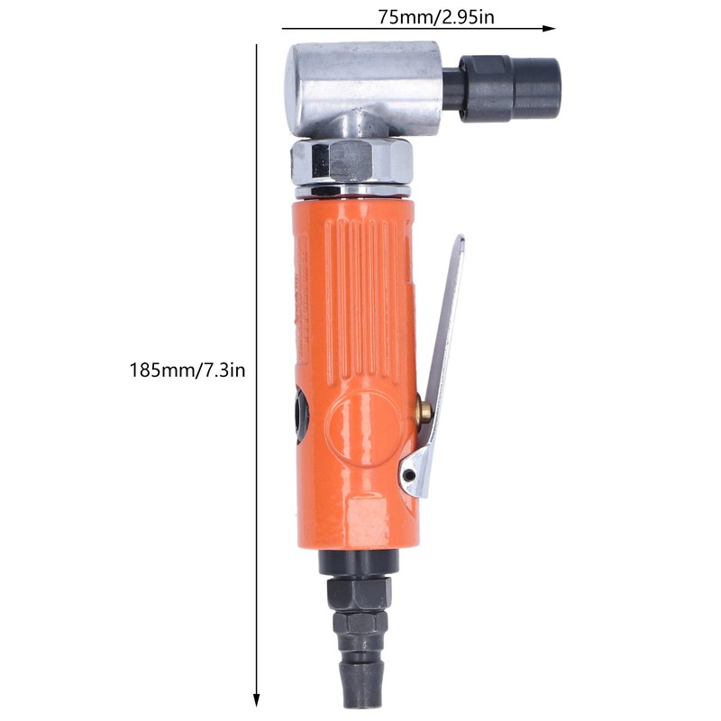 3/8in Right Angle Air Angle Die Grinder Elbow Pistol Grip