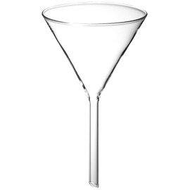neoLab E-7048 Glass Funnel 100 mm Diameter, Handle Length 100 mm