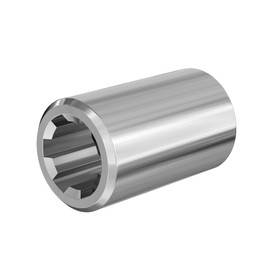 Wiltec PTO Shaft Bushing B-Type 80 mm for Multi-Spline Shaft PTO Shaft with 1 3/8 Inch Z6 6 Groove Tractor Attachment