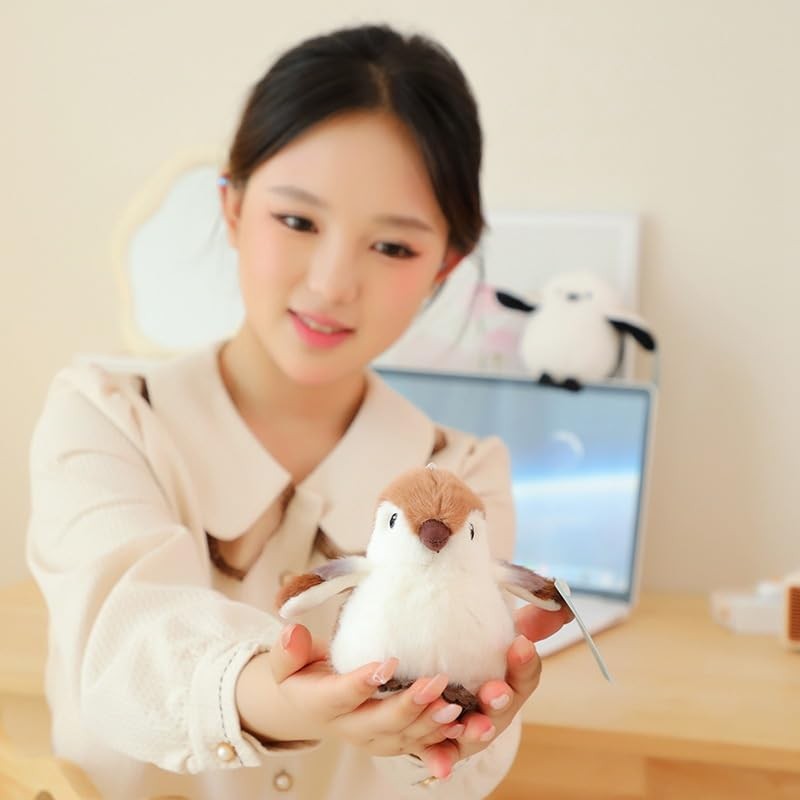 Fun Colorful Kiwi Bird Plush Keychain - Ideal Gift for