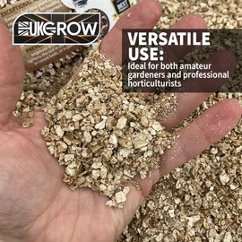 UK GROW Premium Bucket of Vermiculite – High-Quality Water and Nutrient Retaining Soil Amendment Available in 1L
