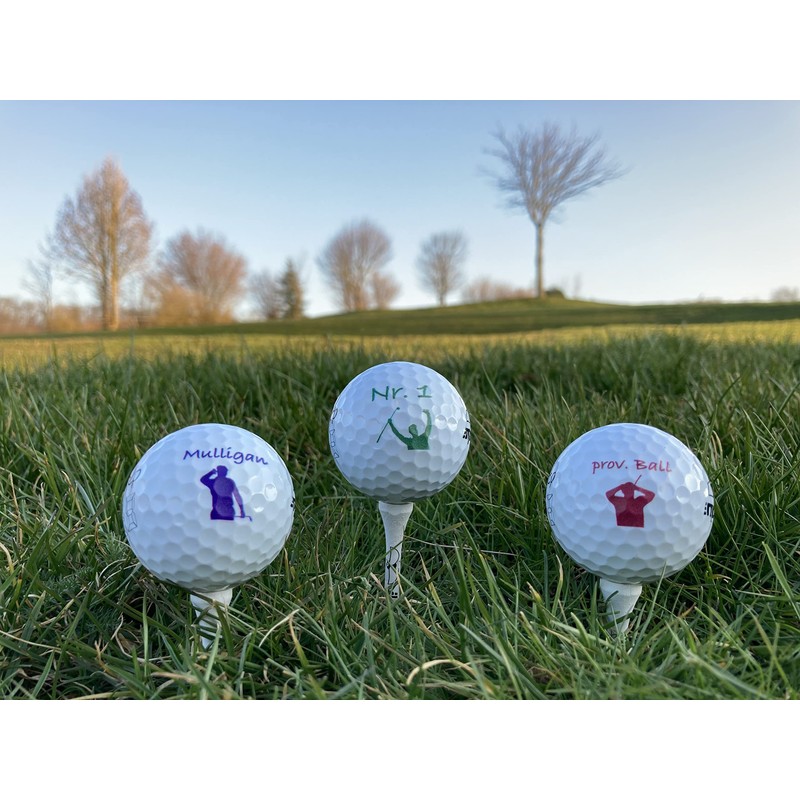 Emainer Golf ball, golf gift mulligan, 3 golf balls, this
