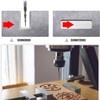 Set of 2 Solid Carbide Ball End Mill Conical Milling