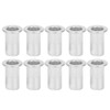 Pack of 100 Blind Rivets Aluminium M5 Nut Inserts M5