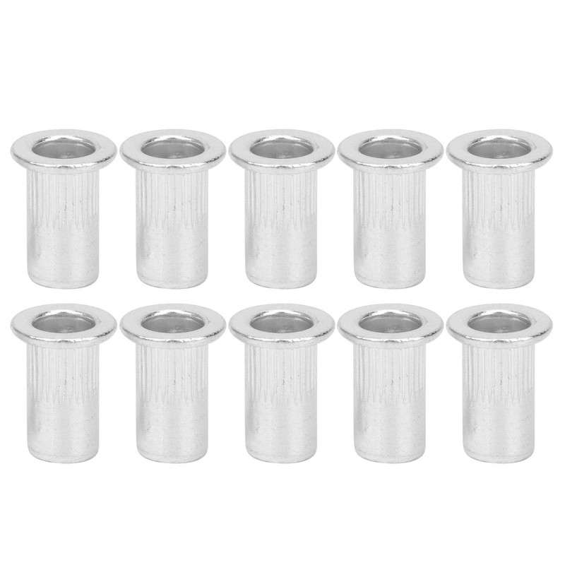 Pack of 100 Blind Rivets Aluminium M5 Nut Inserts M5