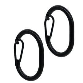 DORUI 2 Pack Dog Tag Clip, Stainless Steel Quick Clips, for Pet&Cat Collar | Dog License Tag Holder