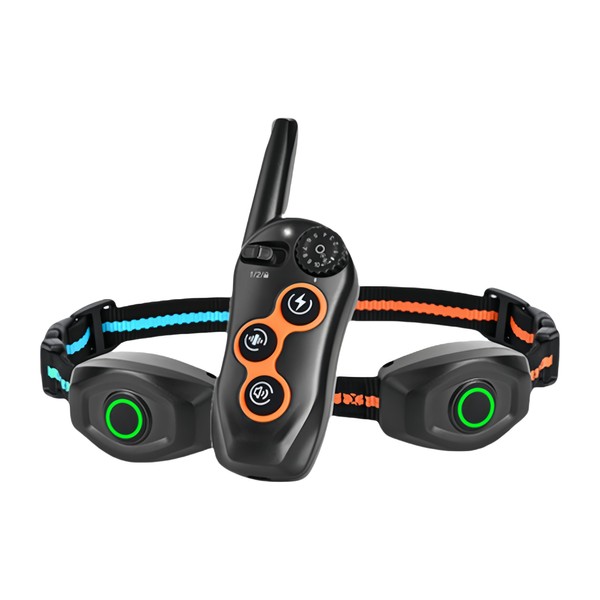 Dog Shock Collar with Remote Control,1300Ft,IP67 Waterproof Dog Training Collar