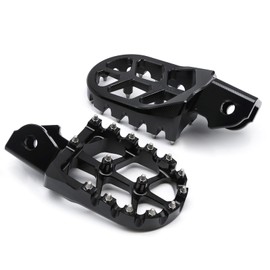 Dirt Bike Foot Pegs Motorcycle Footpegs Pedals Rests CNC Fit for Hond-a HAWK 250 CRF150F 2003-2020 CRF230F 2003-2020 CRF125F 2014-2023 CRF250F 2019-2023 CRF110F 2013-2022 (Black)