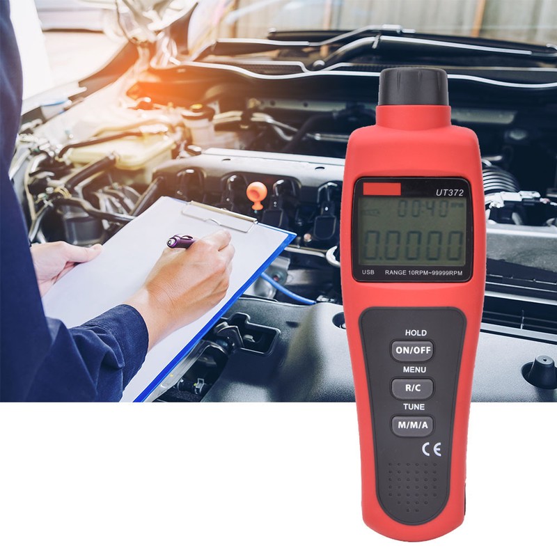 UNI T UT371/UT372 Handheld Non Contact Digital Display Tachometer Rotation