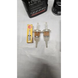 Club Car OEM Club Car DS Tune Up Kit. Oil Air Gas Filter Spark Plug Kawasaki Oil