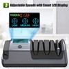 5-in-1 Electric Knife Sharpener for All Knives – Diamond Abrasive
