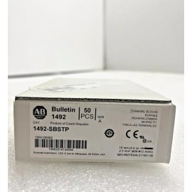 Allen-Bradley New Lot of 50 1492-SBSTP Ser A Terminal Blocks