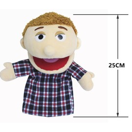 LOMTRATS Family Hand Puppets for Kids,Includes Grandpa,Grandma,Dad,Mom,Daughter,Son with Movable Open Mouths,Perfect for Storytelling,Teaching,Preschool,Birthday Gifts,1 PCS