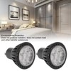 2PCS GU10 Spotlight Bulb 3000K 7W Warm Light LED Bulb