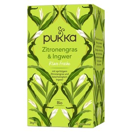 Pukka Organic Herbal Tea Lemongrass & Ginger (2 x 36 g)