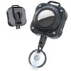 LIUGX Retractable Keychain for Airtag Holder, with Belt Clip, Badge