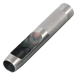 Weddecor 25mm Hollow Leather Hole Punch Heavy Duty Solid Steel Metal Sheet Leatherworking Synthetic Gasket Rubber Thin Foil Brass Tack Tools Cutters Puncher