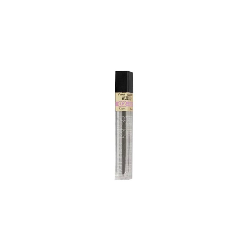 Pentel Super Hi-Polymer 0.2 HB Lead Refill for Mechancial Pencils