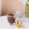 Octavius Tea Infuser | Empress Brass Infuser with Bottom Holder