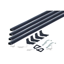 M-D Building Products 14107 Screen x 36in Bronze (5/16in) Frame kit