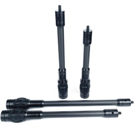 ZMATLIAO Carbon Archery Bow Stabilizer Single Side Adjustable V-Bar Mount Quick Disconnect Bow Rod Stabilizer, Bow Stabilizer & Compound Bow Accessories-10