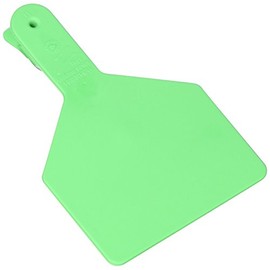 Z Tags 100 Count 1-Piece Blank Tags for Cows, Green
