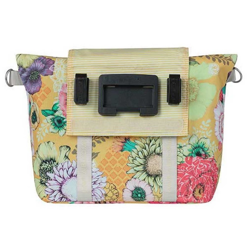 Basil Bicycle Handbag Bloom Field Honey Yellow 8-11 Litres Recycled