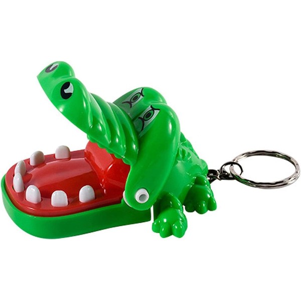 Enyolidimk Green Crocodile Teeth Toy Classic Crocodile, Crocodile Biting Fingers