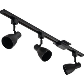 Lithonia Lighting LTKNSTBF BR20 DBL M2 Step Baffle Kit Track Lighting, Black