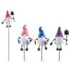 Wobbly Gonk with Garden Tools on Stake - Set of