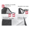 Healowa Cubre Bocas Lavable Válvula 4 Filtros Pm2.5 5 Capas