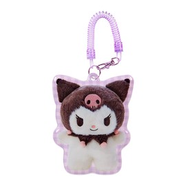 Sanrio 155900 Character Shaped Pass Case (Pita Furenzu Photo Design) Kuromi