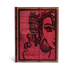 Paperblanks | Hardcover Journal | Amy Winehouse, Tears Dry | Lined | Ultra (180 × 230 mm), PB2526-9