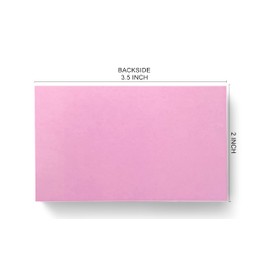 RXBC2011 Thank you for your order Card happy dance Cards Package Insert for Online business Appreciation Notes Pack of 100 pink