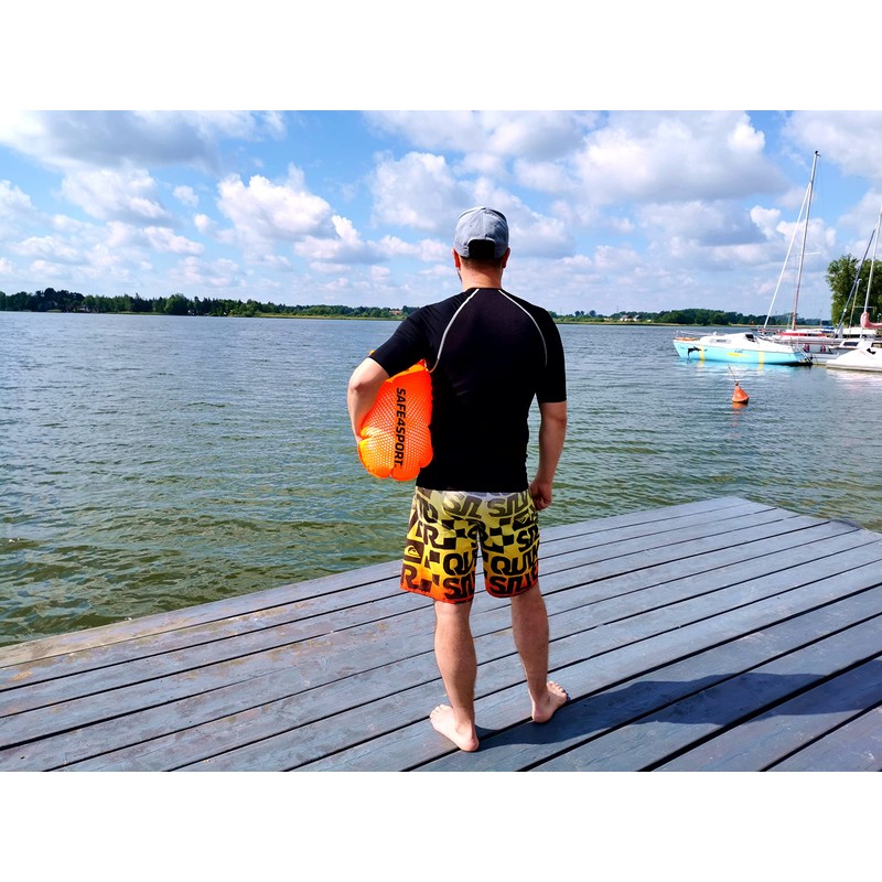 SAFE4SPORT PerfectSwimmer - Inflatable Safety Buoy for Swimming - Swimming