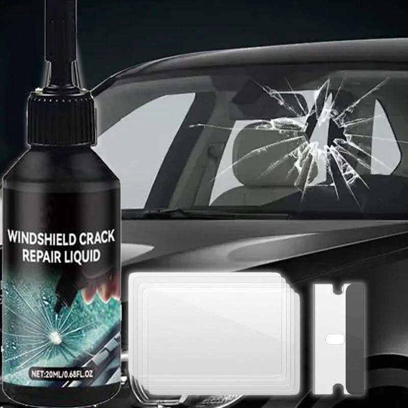 1 Set Automotive Glass Repair Kit Fluid Fix Car Windshield