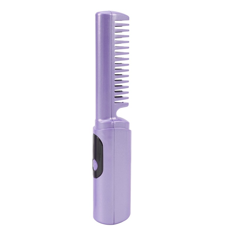 Wireless Hair Straightening Comb Compact USB Charging Portable Hair Straightener