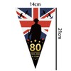 2 Pcs VJ Day 80th Anniversary Bunting, VJ-Day 80th Anniversary