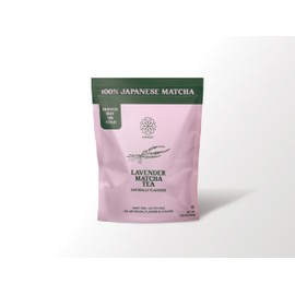 Harmony Matcha Lavender– Premium Japanese Matcha Powder, Shade-Grown & Stone-Ground, Rich in Antioxidants & L-Theanine, Sweetened with Organic Sugar, No Preservatives, 20 Servings