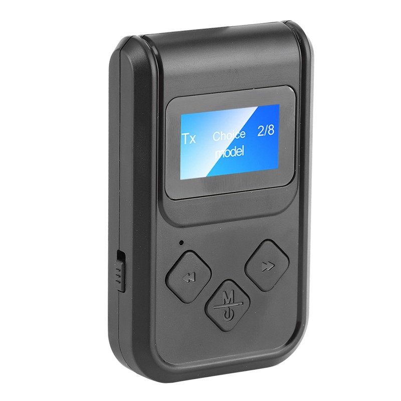 Bluetooth 5.0 Audio Adapter Stereo Wireless Transmitter Receiver for Car