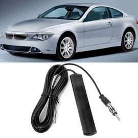 Denash Car Patch FM Radio Antenna, 5 Meters Car Radio Antenna, Professional Universal for Auto Replacement