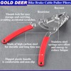 GOLD DEER Bike Cable Puller Bike Brake Cable Puller Pliers