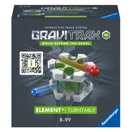 Ravensburger - GraviTrax Pro Element Turntable: Ordina le biglie, Accessorio pista biglie 10 pezzi, Gioco STEM 8+ anni e adulti, Non giocabile da solo, Compatibile con tutti i GraviTrax
