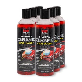 Stoner Car Care 91213-6PK 16-Ounce Hybrid Ceramic Car Wash Soap Si02 Shine and Gloss Technology Dual Layer Protectant for Cars, Motorcycles, Trucks, RVs, and More, Cherry Scent, Pack of 6
