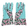 Ladies Flower Style Gardening Gloves, Light Duty Work In The