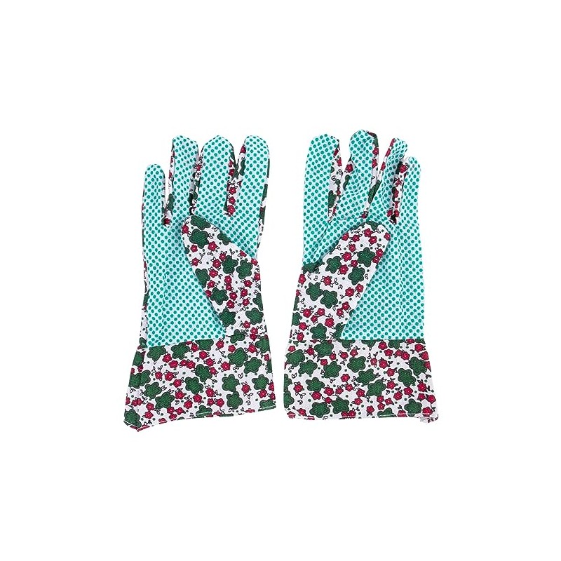 Ladies Flower Style Gardening Gloves, Light Duty Work In The