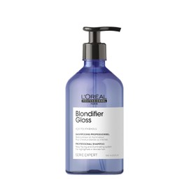 L'Oréal Professionnel Nourishing Hair Shampoo for Blonde and Bleached Hair, Açai Berry Extract, Expert Series, Blondifier Shampoo Gloss, 500 ml